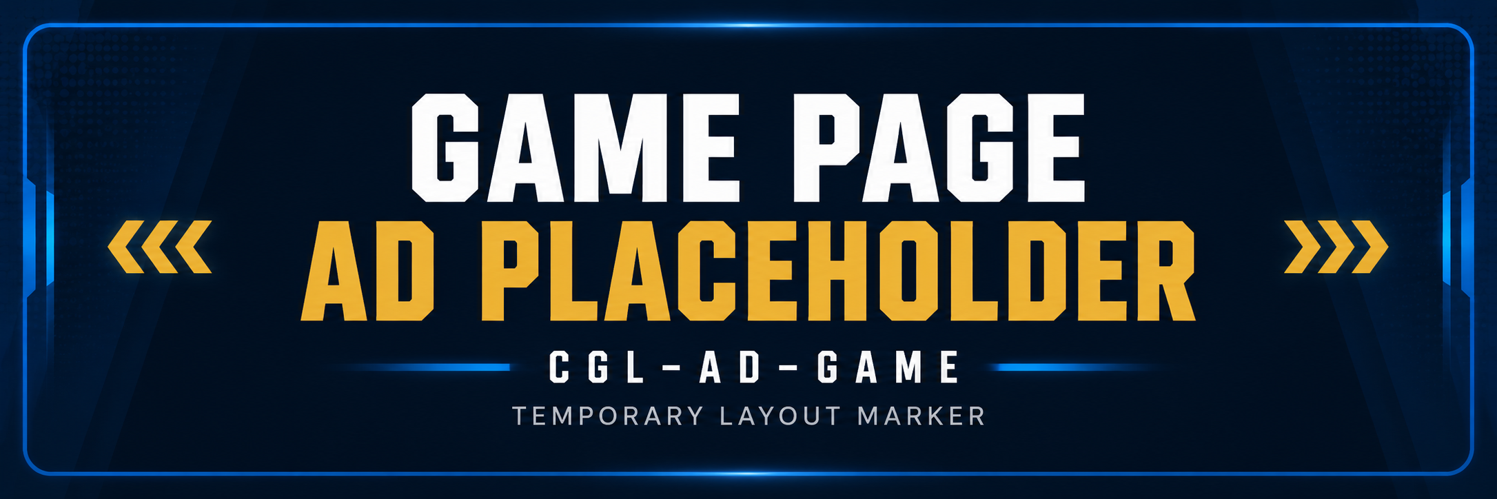 Put Your Brand in the Game advertising placeholder